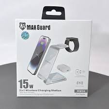 Maxguard 3 in 1 wireless charging station (for Apple) MW06