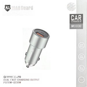 Maxguard Car Chargers PD20W + QC18W 3.0 + PD - MC036