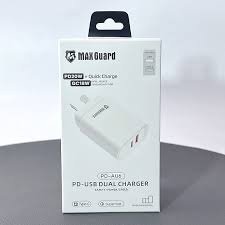 MaxGuard PD-USB Dual Charger 20W + QC18W – PD-AU6