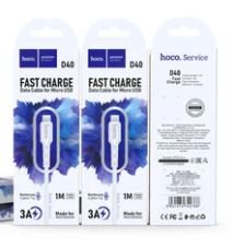 Hoco Fast Charging Cable for Micro USB D40