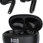 Premium TWS Earbud with 6 Mic Hybrid ANC Noise Cancellation -52dB, IPX4 Waterproofing, 6 Hours