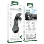 Acefast Velcro in-car wireless charging holder D21