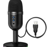 Desktop Omni-Directional Microphone with RGB Light (L25)