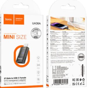 OTG Adaptor w/ Plug and Play, Data Transfer (UA36A)