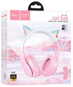 Bluetooth Cat Ear Headset w/ LED Light (W42)