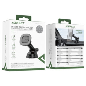 Premium Magnetic Windshield / Dashboard Phone Holder with Round Magnet (D45)