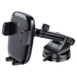 Acefast press type wireless charging car phone holder for dashboard D49