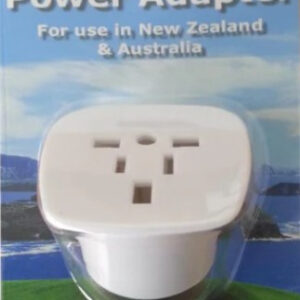 3 Pin Adapter - White NZ Certified