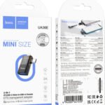 2 in 1 OTG Adaptor w/ Lightning & USB-C male to USB-A female, Plug and Play, Data Transfer (UA36E)