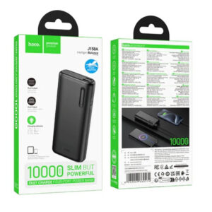 2A Slim Power Bank With Charging Indicator, dual Input, Dual USB-A 10000mAh