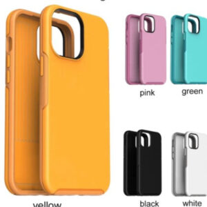 Slim Dual Layer Case OT Symmetry Style for Apple and Samsung Devices