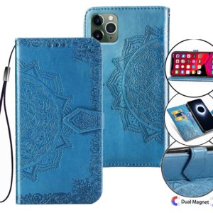 Wallet Case PU Leather Embossed for all Brands
