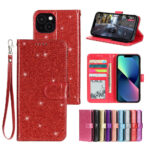 Wallet Case Shiny Glitter Finish 3 Card for all brands