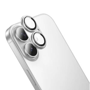 Premium Full Guard Camera Lens Protector w/ Aluminium Camera Housing Frame (V16) - iPhone 17